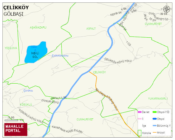 ÇELİKKÖY Köyü Haritası | İnteraktif Köy ve Mahalle Sınırları