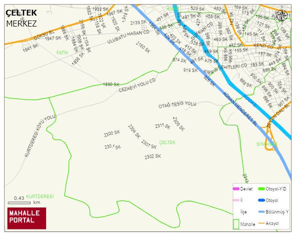 ÇELTEK Mahallesi Haritası | Güncel Mahalle ve Köy Haritası
