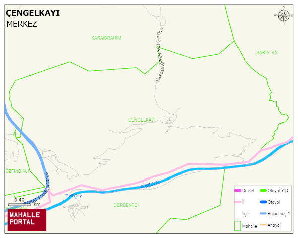 ÇENGELKAYI Köyü Haritası | İnteraktif Köy ve Mahalle Sınırları
