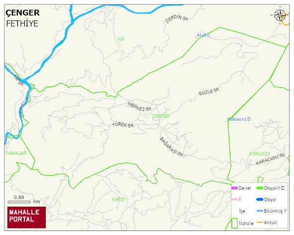 ÇENGER Mahallesi Haritası | Güncel Mahalle ve Köy Haritası