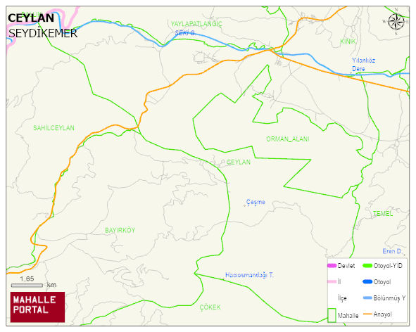 CEYLAN Mahallesi Haritası | Mahalle Sokak Haritası