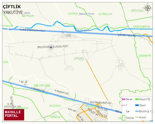 ÇİFTLİK Mahallesi Haritası | Detaylı Köy ve Mahalle Görünümü