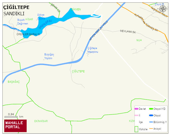 ÇİĞİLTEPE Köyü Haritası | İnteraktif Köy ve Mahalle Sınırları