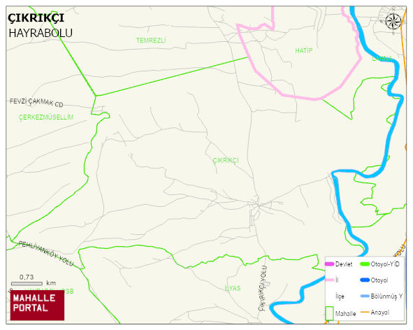ÇIKRIKÇI Mahallesi Haritası | Uydu Görüntüsü ve Harita Detayları