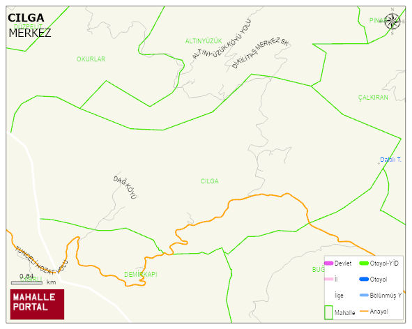 CILGA Köyü Haritası | İnteraktif Köy ve Mahalle Sınırları