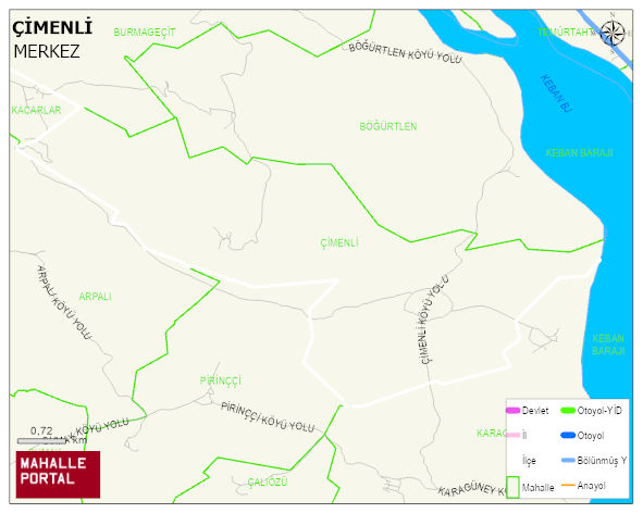 ÇİMENLİ Köyü Haritası | Güncel Mahalle ve Köy Haritası