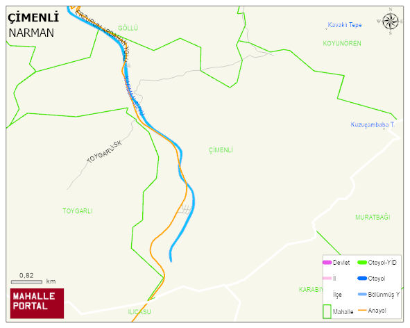 ÇİMENLİ Mahallesi Haritası | Mahalle Sokak Haritası