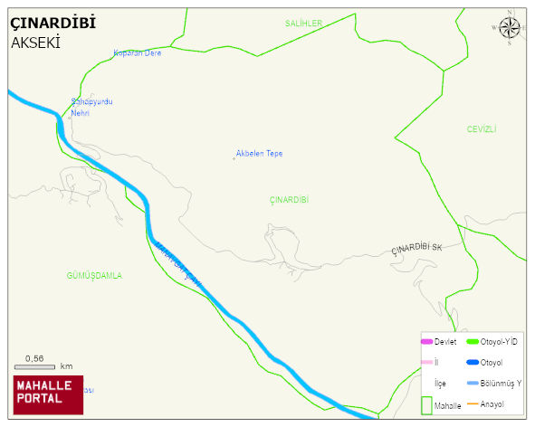 ÇINARDİBİ Mahallesi Haritası | Güncel Mahalle ve Köy Haritası