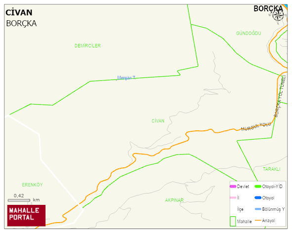 CİVAN Köyü Haritası | Mahalle Sokak Haritası