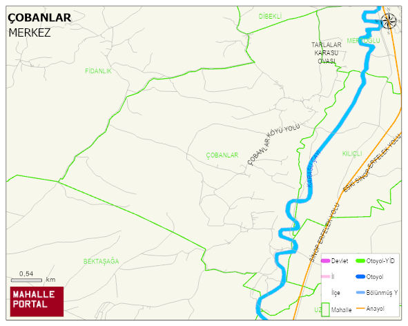 ÇOBANLAR Köyü Haritası | Uydu Görüntüsü ve Harita Detayları