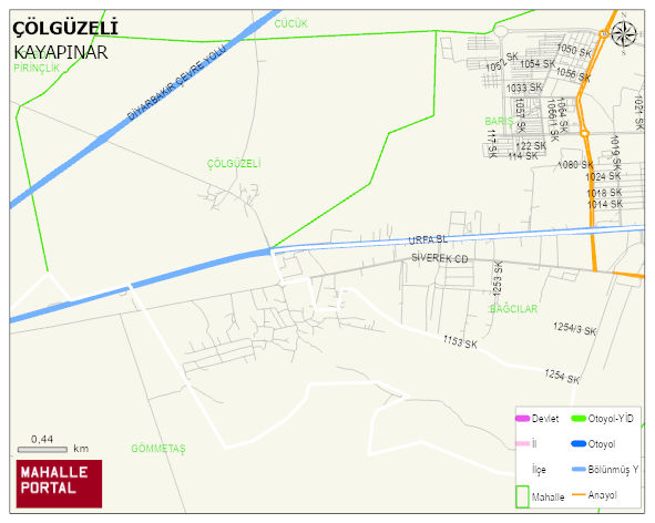 ÇÖLGÜZELİ Mahallesi Haritası | Güncel Mahalle ve Köy Haritası