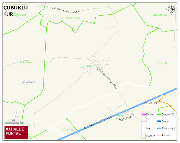 ÇUBUKLU Mahallesi Haritası | Mahalle Sokak Haritası