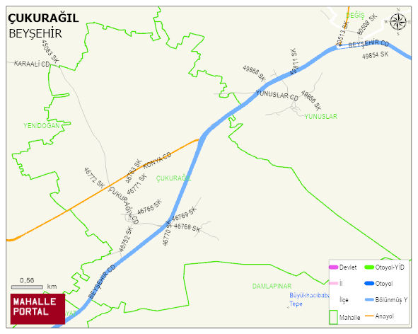 ÇUKURAĞIL Mahallesi Haritası | Uydu Görüntüsü ve Harita Detayları