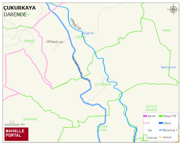 ÇUKURKAYA Mahallesi Haritası | Mahalle Sokak Haritası