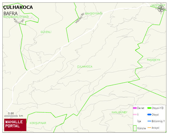 ÇULHAKOCA Mahallesi Haritası | Mahalle Sokak Haritası