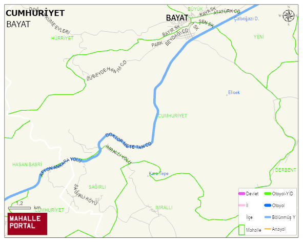 CUMHURİYET Mahallesi Haritası | İnteraktif Köy ve Mahalle Sınırları
