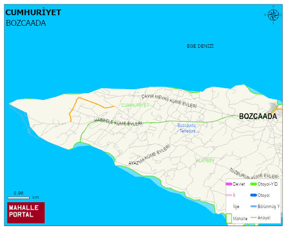 CUMHURİYET Mahallesi Haritası | Yükselti ve Doğa Özellikleri