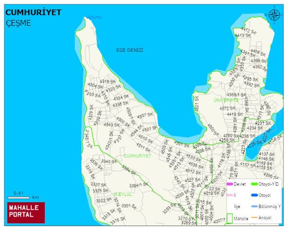 CUMHURİYET Mahallesi Haritası | Dağlar, Ovalar ve Akarsu Bilgileri