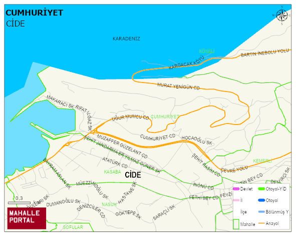 CUMHURİYET Mahallesi Haritası | Detaylı Köy ve Mahalle Görünümü