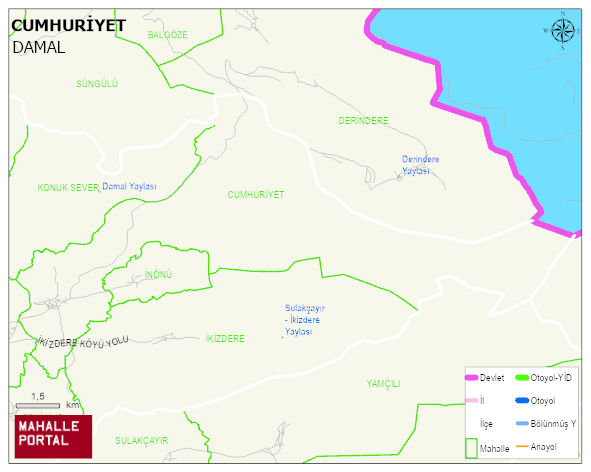 CUMHURİYET Mahallesi Haritası | Uydu Görüntüsü ve Harita Detayları