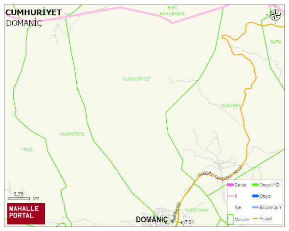CUMHURİYET Mahallesi Haritası | Güncel Mahalle ve Köy Haritası