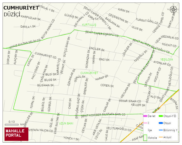 CUMHURİYET Mahallesi Haritası | Uydu Görüntüsü ve Harita Detayları