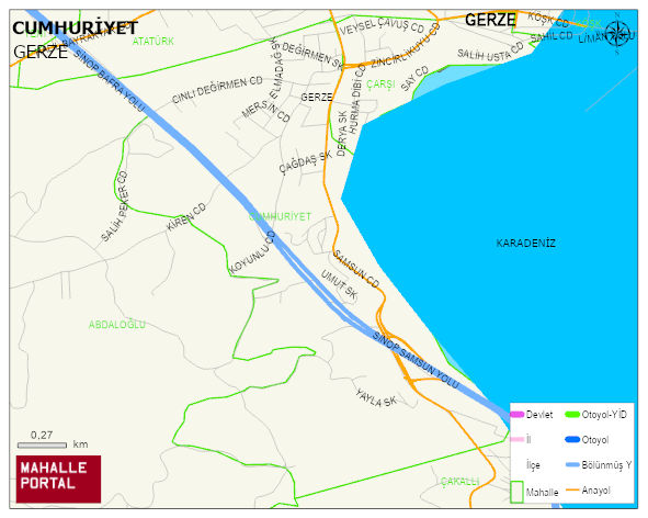 CUMHURİYET Mahallesi Haritası | İnteraktif Köy ve Mahalle Sınırları