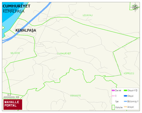 CUMHURİYET Mahallesi Haritası | Uydu Görüntüsü ve Harita Detayları