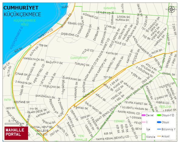CUMHURİYET Mahallesi Haritası | Detaylı Köy ve Mahalle Görünümü