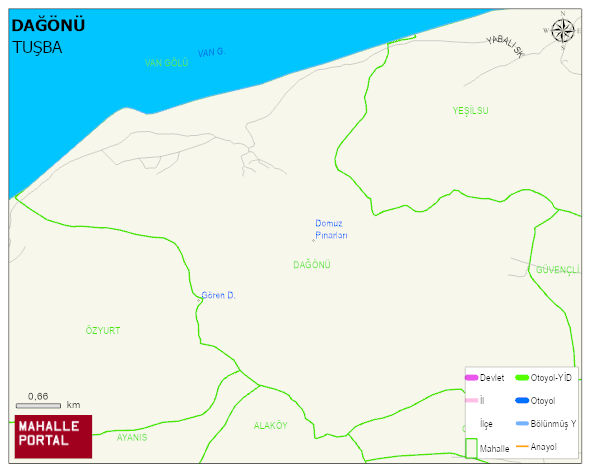 DAĞÖNÜ Mahallesi Haritası | Güncel Mahalle ve Köy Haritası