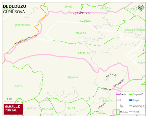 DEDEDÜZÜ Köyü Haritası | Uydu Görüntüsü ve Harita Detayları
