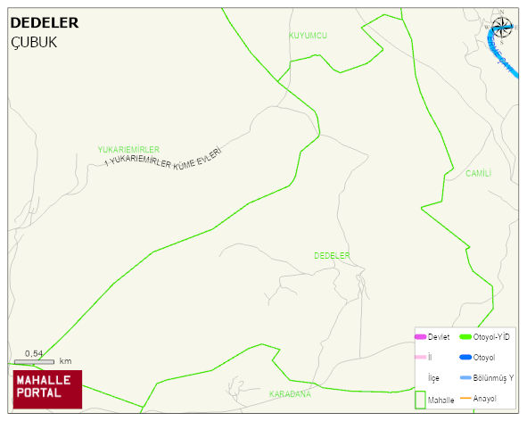 DEDELER Mahallesi Haritası | Güncel Mahalle ve Köy Haritası
