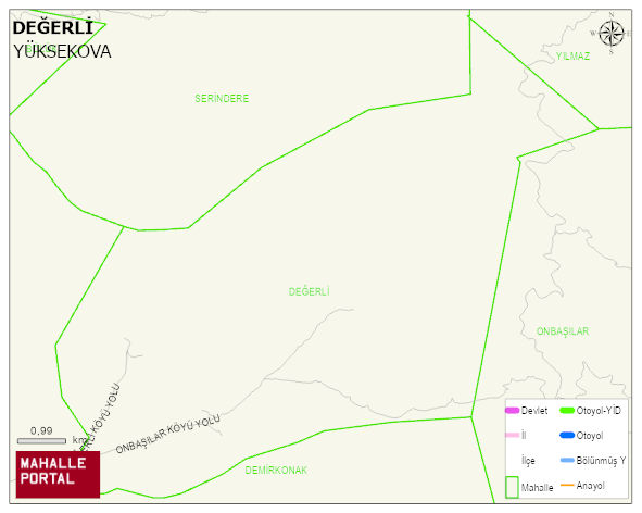 DEĞERLİ Köyü Haritası | Güncel Mahalle ve Köy Haritası