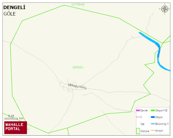 DENGELİ Köyü Haritası | Güncel Mahalle ve Köy Haritası