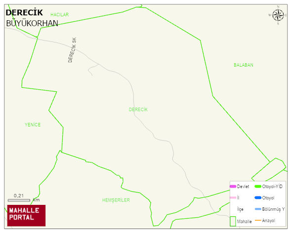 DERECİK Mahallesi Haritası | Uydu Görüntüsü ve Harita Detayları