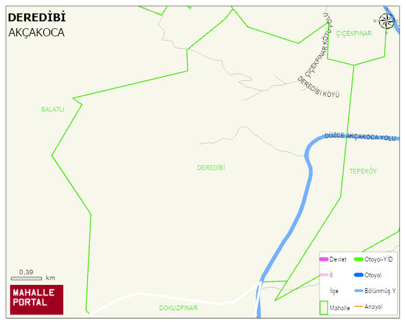 DEREDİBİ Köyü Haritası | Uydu Görüntüsü ve Harita Detayları