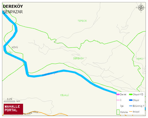 DEREKÖY Köyü Haritası | Detaylı Köy ve Mahalle Görünümü
