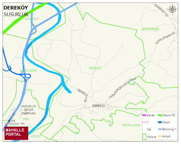 DEREKÖY Mahallesi Haritası | Uydu Görüntüsü ve Harita Detayları