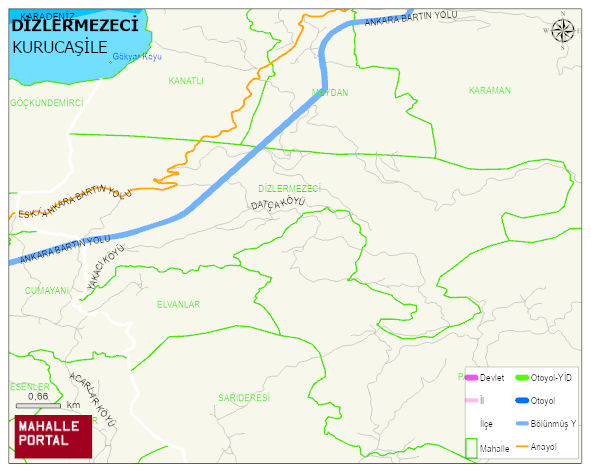 DİZLERMEZECİ Köyü Haritası | Uydu Görüntüsü ve Harita Detayları