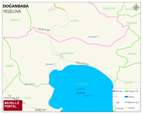 DOĞANBABA Köyü Haritası | Mahalle Sokak Haritası