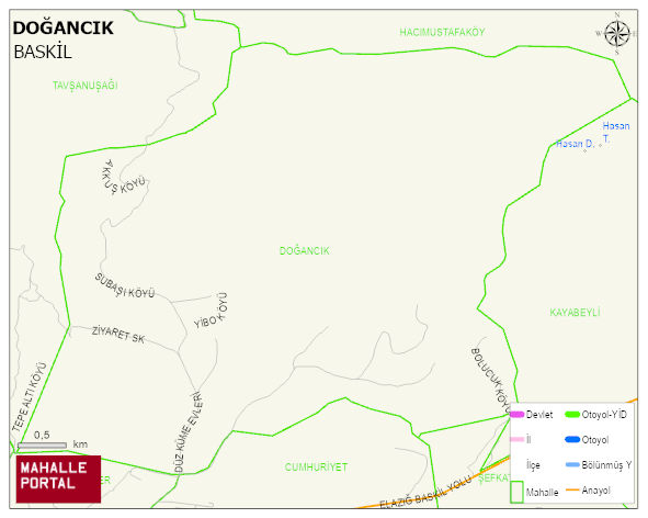 DOĞANCIK Köyü Haritası | Güncel Mahalle ve Köy Haritası
