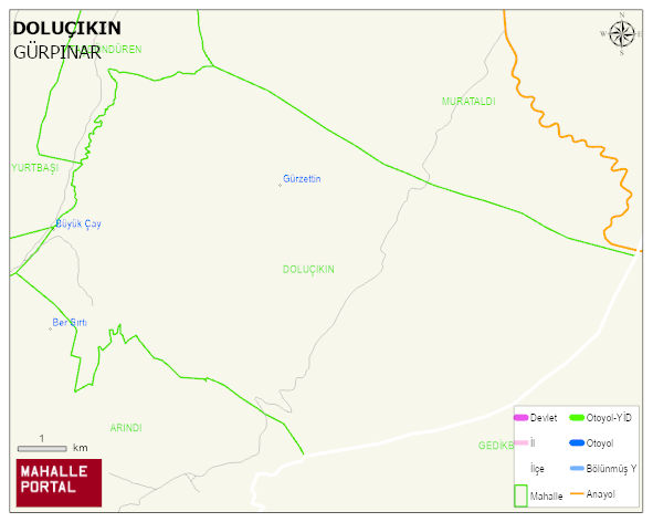 DOLUÇIKIN Mahallesi Haritası | Mahalle Sokak Haritası