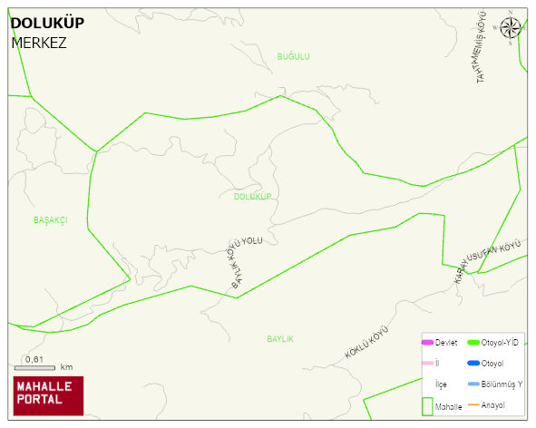 DOLUKÜP Köyü Haritası | Sayısal Bölge Görünümü