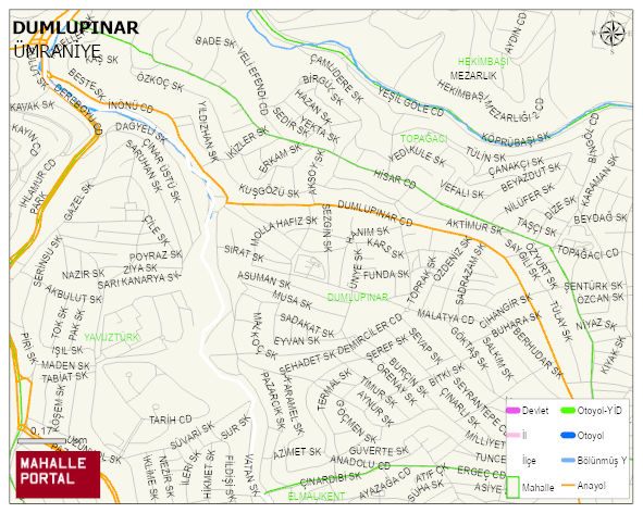 DUMLUPINAR Mahallesi Haritası | Uydu Görüntüsü ve Harita Detayları