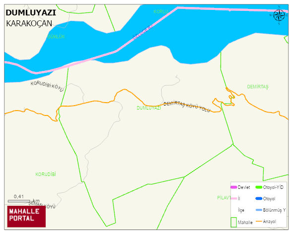 DUMLUYAZI Köyü Haritası | Uydu Görüntüsü ve Harita Detayları