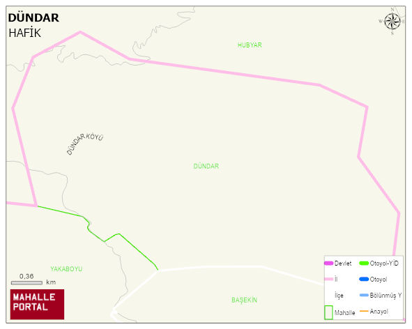 DÜNDAR Köyü Haritası | Coğrafi Yapı ve Detaylı Haritası