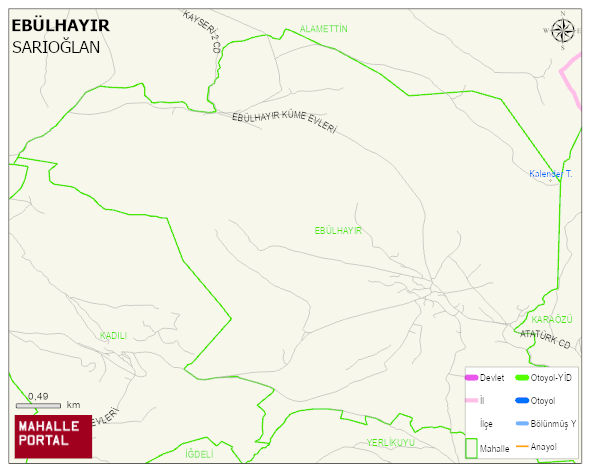 EBÜLHAYIR Mahallesi Haritası | Mahalle Sokak Haritası