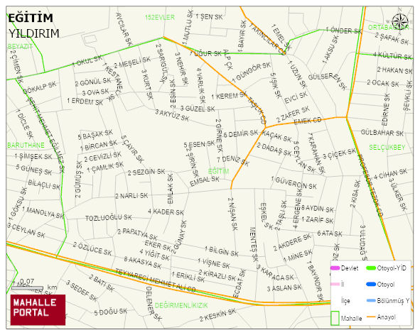 EĞİTİM Mahallesi Haritası | Uydu Görüntüsü ve Harita Detayları