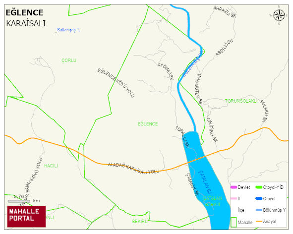 EĞLENCE Mahallesi Haritası | İnteraktif Köy ve Mahalle Sınırları