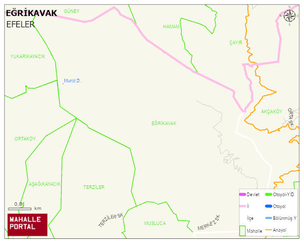 EĞRİKAVAK Mahallesi Haritası | Mahalle Sokak Haritası